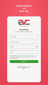 EVC CHARGE - Şarj İstasyon Ağı screenshot 0