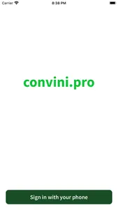 convini.pro - services, work screenshot 0