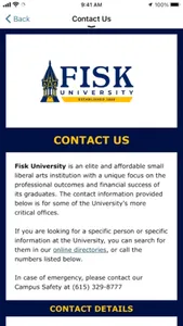 Fisk University Campus M screenshot 2