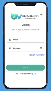 BeforeVault screenshot 0