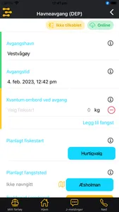 Fangstdagbok screenshot 2