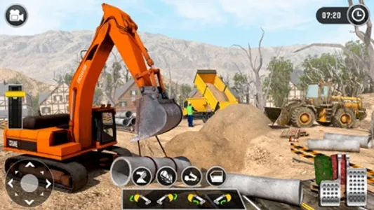 Construction Excavator Games screenshot 0