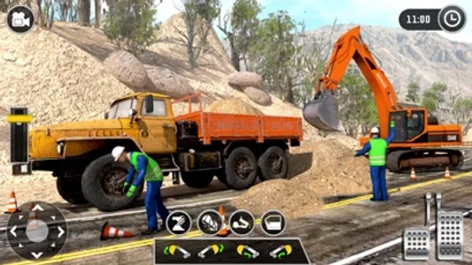 Construction Excavator Games screenshot 2