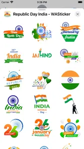 Republic Day India - WASticker screenshot 2