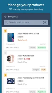 Hippoo Woocommerce admin app screenshot 3
