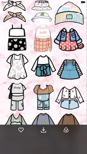 Wednesday Toca Outfit Ideas HD screenshot 1