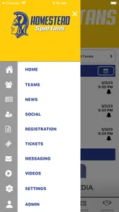 Homestead Spartan Athletics screenshot 2