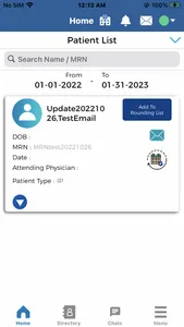 iWebclinicsMD screenshot 2