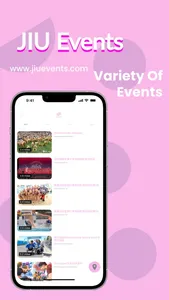 JIU Events screenshot 1