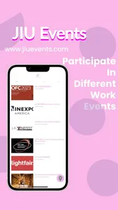 JIU Events screenshot 5