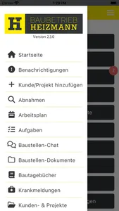 Baubetrieb Heizmann screenshot 1