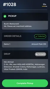 Kuinua Delivery Application screenshot 2