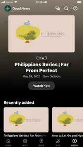 Good News Church DE screenshot 2