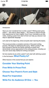 Poetry - Poem Writing Guide screenshot 1