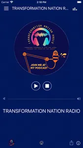 TRANSFORMATION NATION RADIO screenshot 0