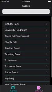 Slide Events screenshot 1