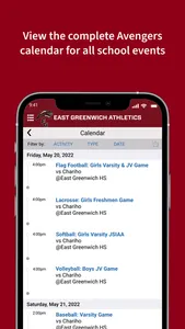 East Greenwich Athletics screenshot 3