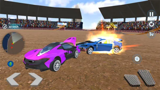 Crazy Car Rampage Racing Stunt screenshot 0