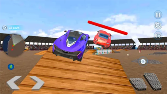 Crazy Car Rampage Racing Stunt screenshot 2