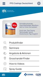 PPG Coatings Deutschland screenshot 0