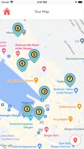 Bergen Tour App Light screenshot 5