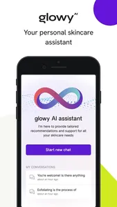 glowy AI - Skincare assistant screenshot 0