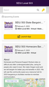 SEIU Local 503 screenshot 2