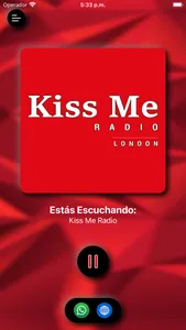 Kiss Me Radio screenshot 1