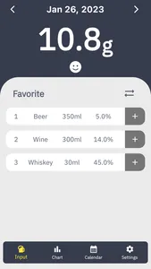 Simple Drink Log screenshot 1