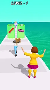 Girl Run 3D - Catch the Thief screenshot 3