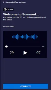 summed_workout screenshot 1