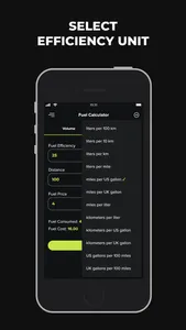 Fuel Calculator App screenshot 1