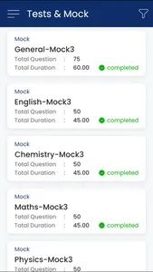 AICE CUET MOCK TEST APP screenshot 3