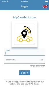 MyCarAlert screenshot 0