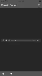 Classic Sound screenshot 2