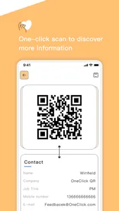 QR Code Scanner Click screenshot 3