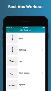 Abs Workout - Female Fitness screenshot 1