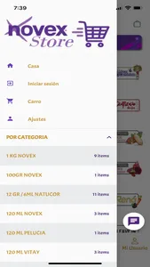 Novex Store App screenshot 2