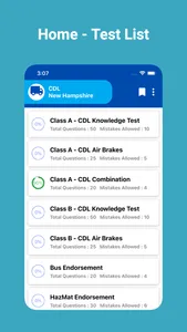 NH CDL Prep Test screenshot 0