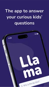 Ask Llama - Questions kids ask screenshot 0