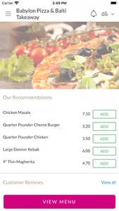 Babylon Pizza & Balti Takeaway screenshot 1