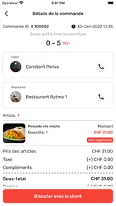 Geneva Eats(Livreur) screenshot 2