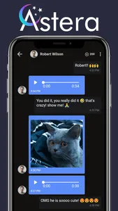 Astera Messenger screenshot 1