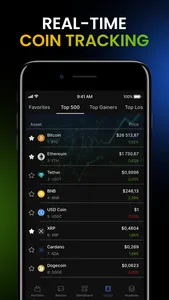 KeepX: Crypto Bitcoin Tracker screenshot 1