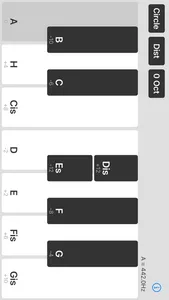 Pythagorean Tuning Keyboard screenshot 0