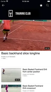 The Tennisbase Training Club screenshot 2