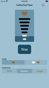 Coffee Pod Timer screenshot 2