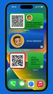 DejaView – Your QR Code Card screenshot 4