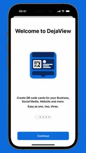 DejaView – Your QR Code Card screenshot 5