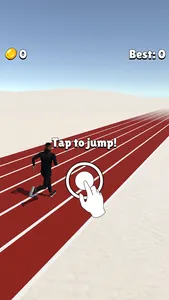 Cross Hurdler - Endless Runner screenshot 1